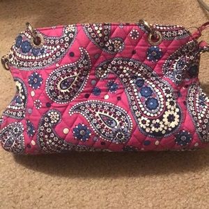 Vera Bradley purse and wallet set.